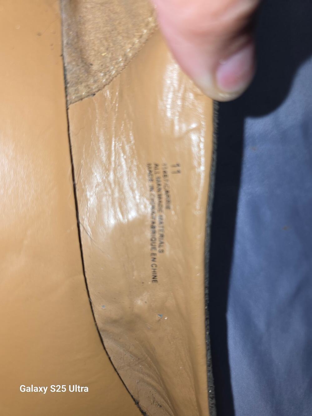 SZ 11 Suede Leather Ballet Flats, Maurices brand with Decorative bow detail